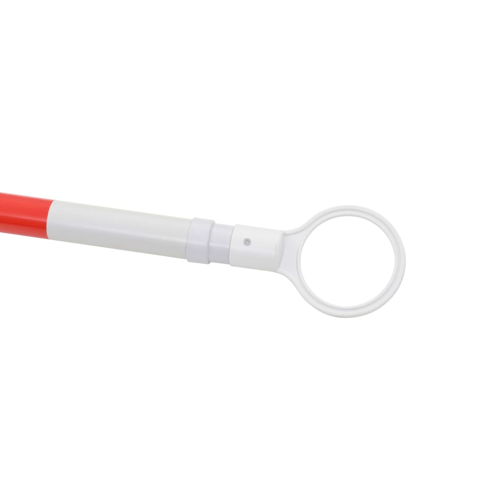 Barre Retrattili per Coni Stradali 2 pz ABS 116-197 cm | homemem39