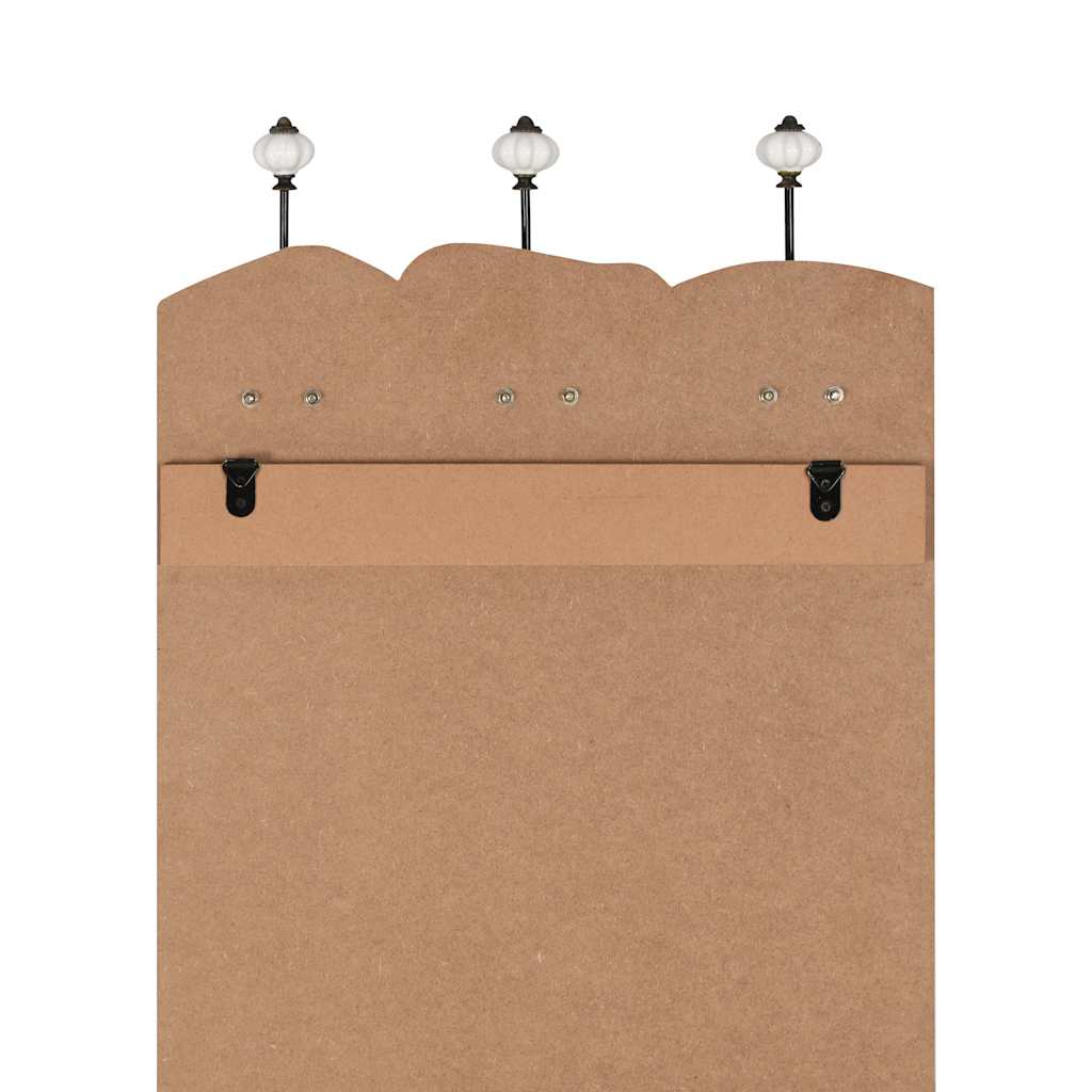 Appendiabiti da Parete con 6 Ganci LOVE LIVE 120x40 cm | homemem39