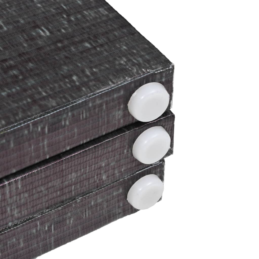 Paravento Pieghevole 200x170 cm Stampa Piume Bianco e Nero | homemem39