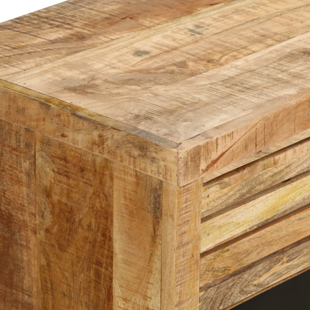 Credenza in Legno Massello di Mango 160x40x80 cm - homemem39