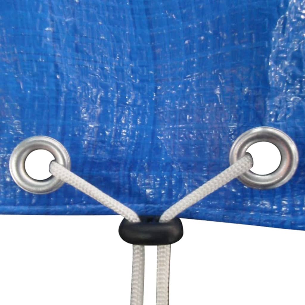 Telo Copertura per Trampolino Elastico in PE 450-457 cm 90 g/m² | homemem39