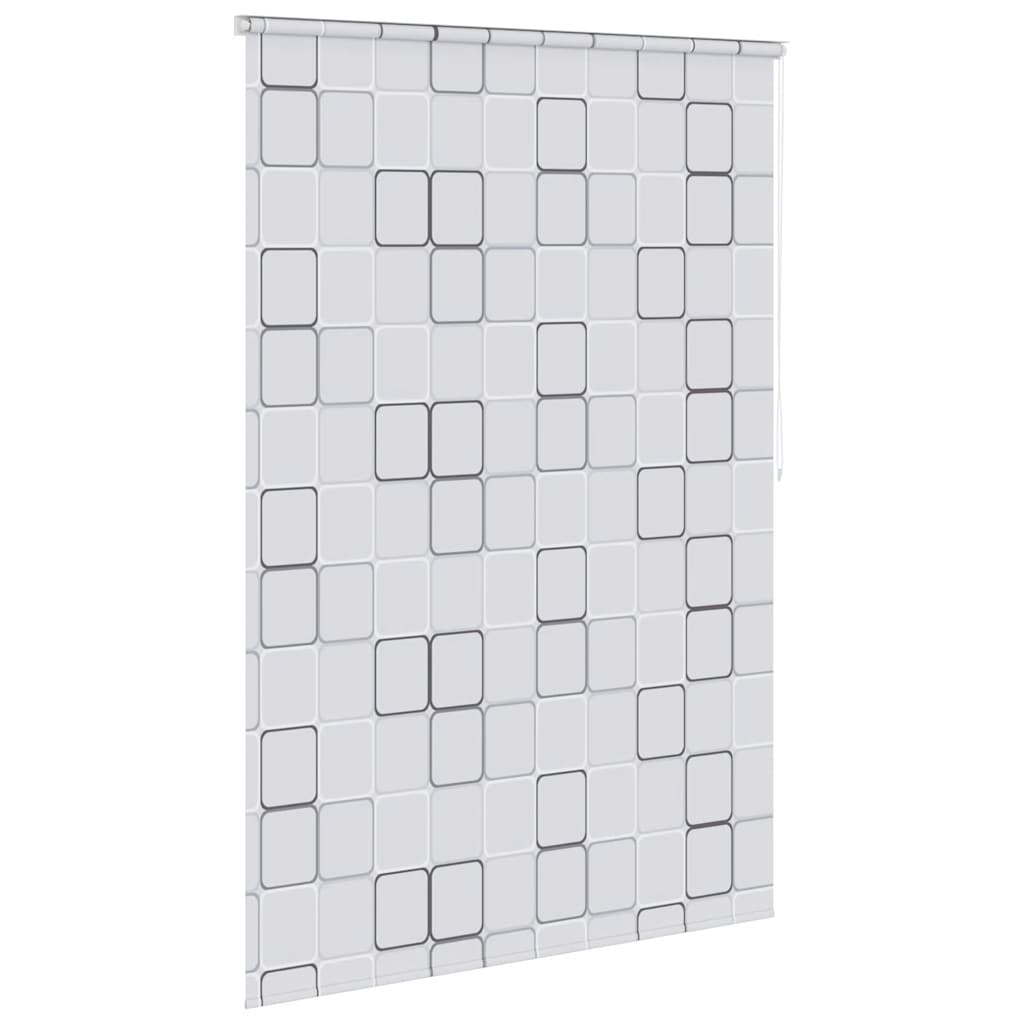Tenda a Rullo per Doccia 140x240 cm Quadrati - homemem39