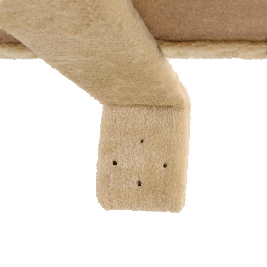 Albero per Gatti con Tiragraffi in Sisal da Parete 194 cm Beige | homemem39