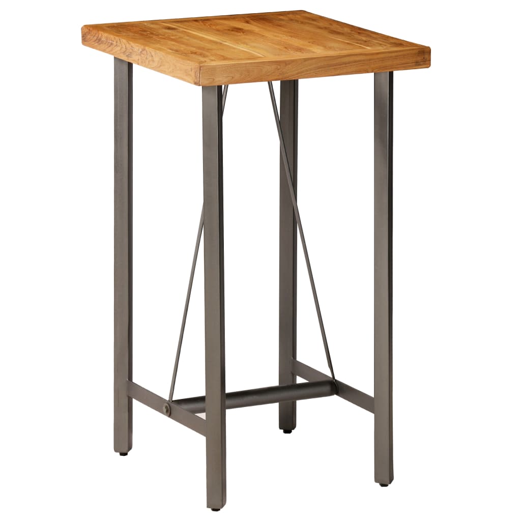 Set da Bar 3 pz in Teak Massello di Recupero - homemem39