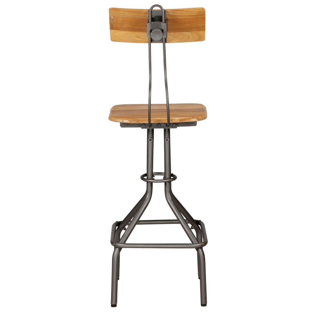 Set da Bar 3 pz in Teak Massello di Recupero - homemem39