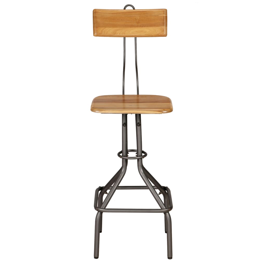 Set da Bar 3 pz in Teak Massello di Recupero - homemem39