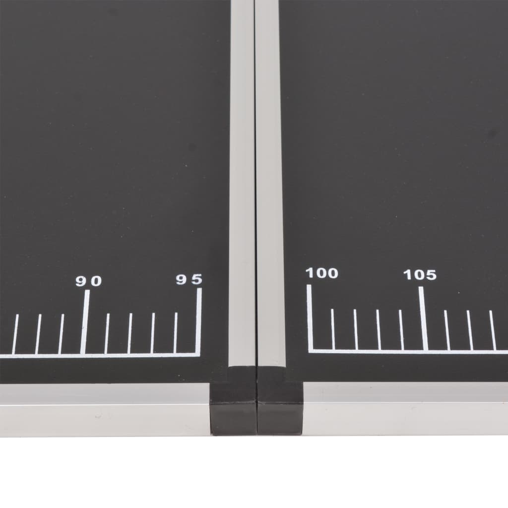 Tavolo Pieghevole per Carta da Parati MDF Alluminio 200x60x78cm - homemem39