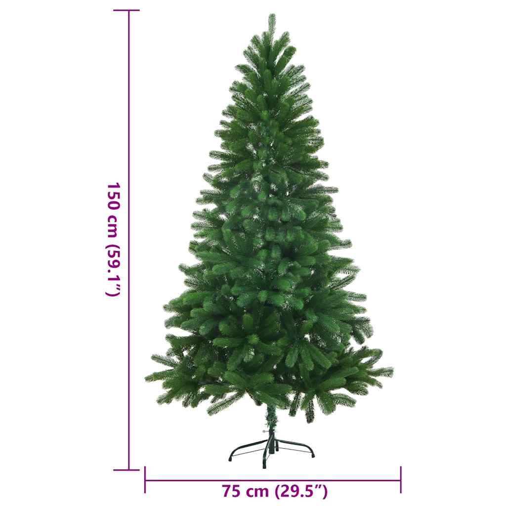 Albero di Natale Artificiale Realistico con Punte 150 cm Verde | homemem39