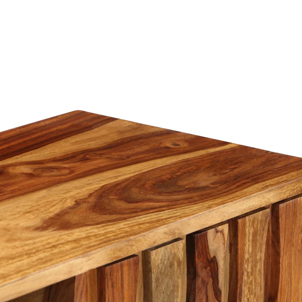 Mobile Porta TV in Legno Massello di Acacia 118x30x40 cm - homemem39