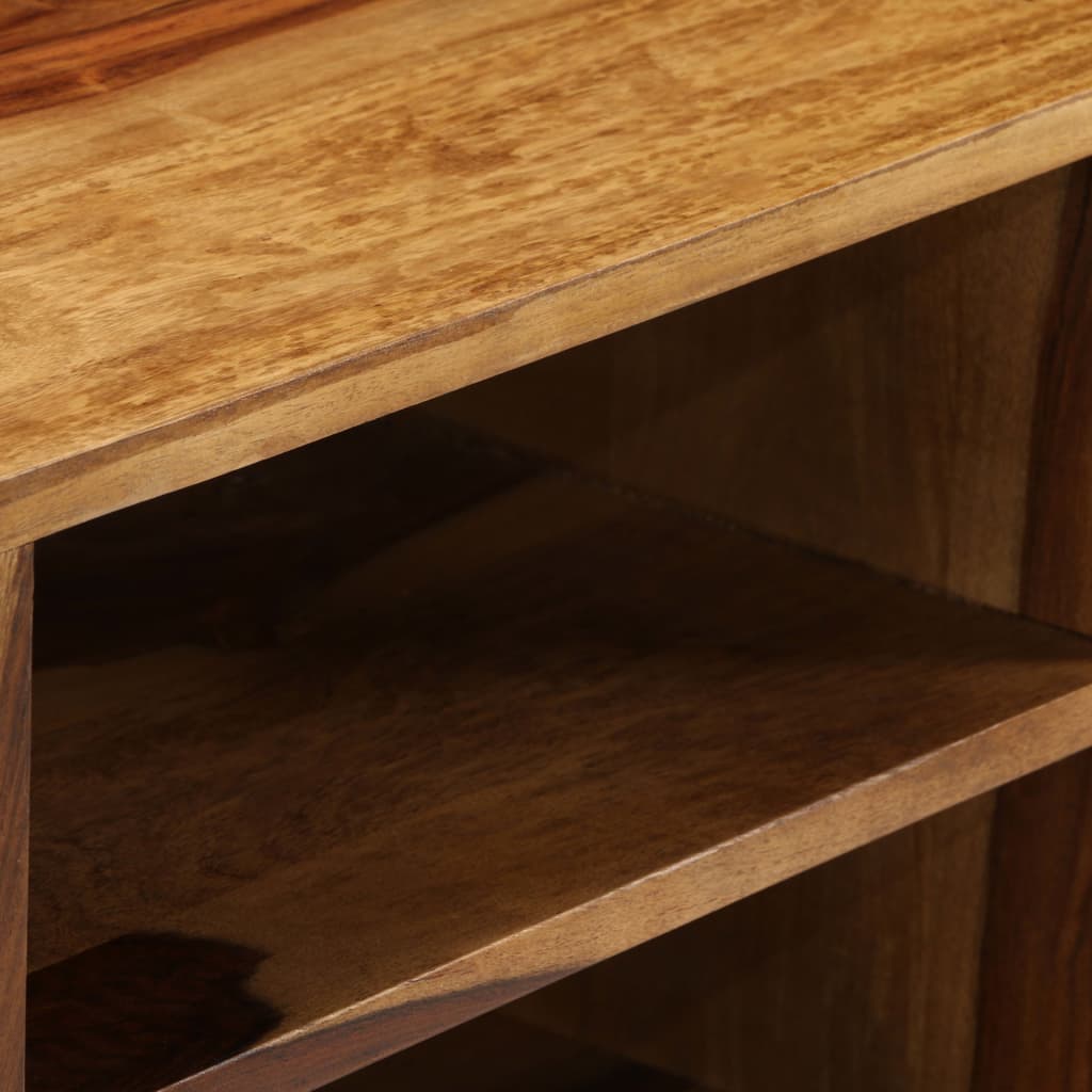 Mobile Porta TV in Legno Massello di Acacia 118x30x40 cm - homemem39