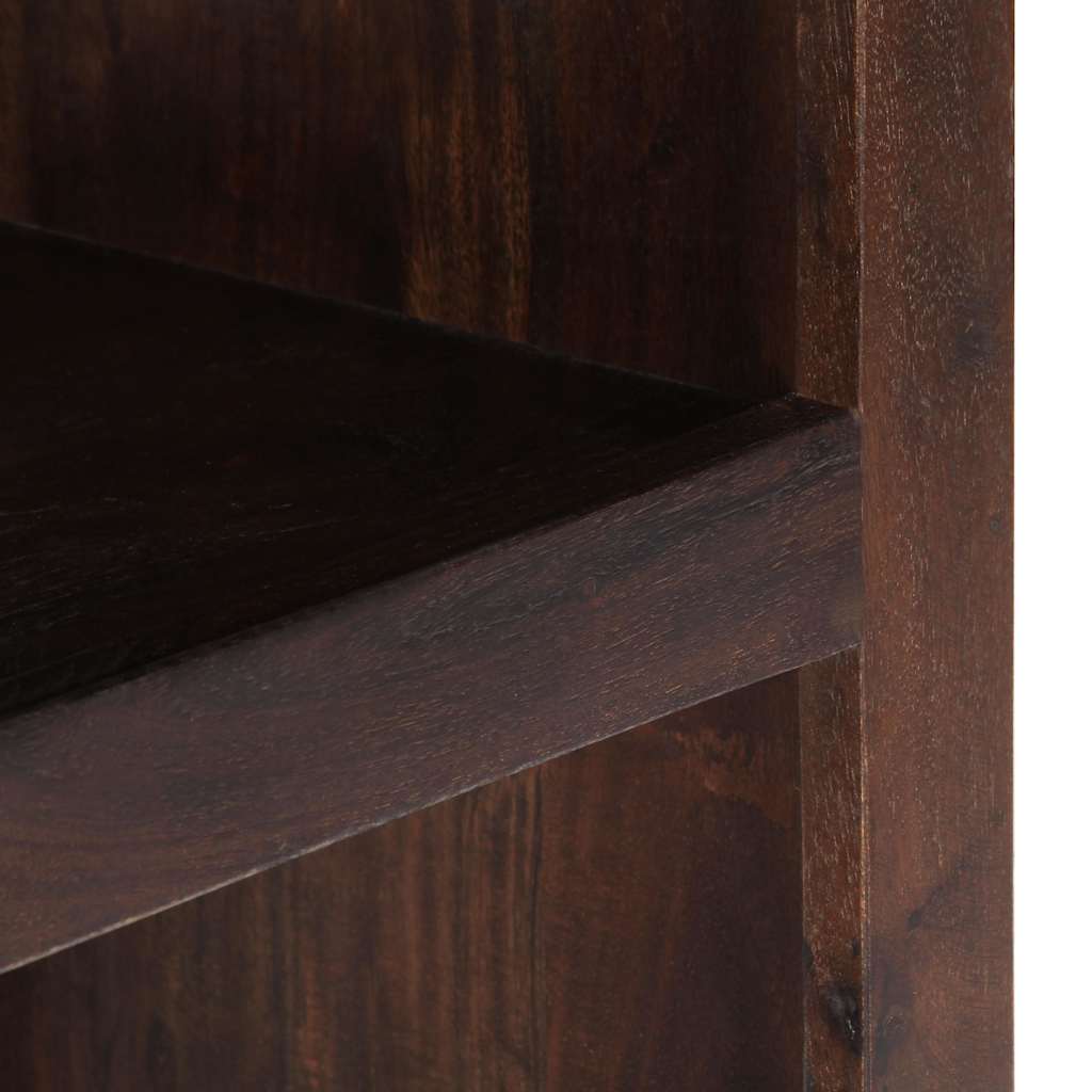 Mobiletto Consolle in Legno Massello di Acacia 40x30x110 cm - homemem39
