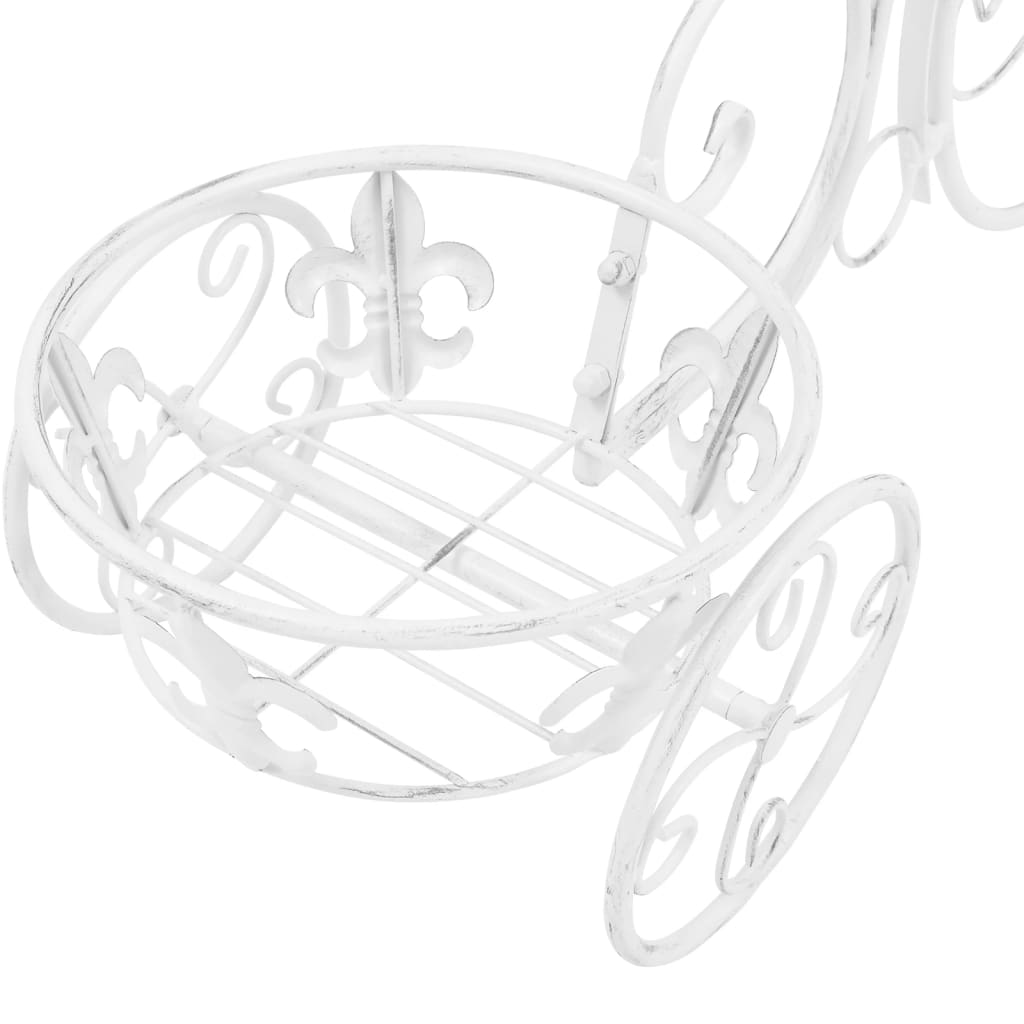 Piedistallo per Piante a Forma di Bici in Stile Vintage Metallo - homemem39