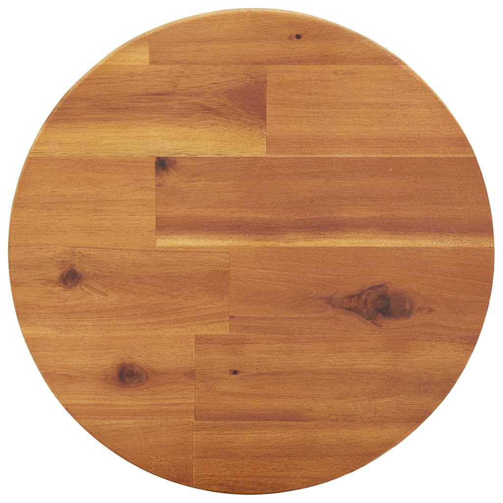Sgabelli da Bar 2 pz in Legno Massello di Acacia - homemem39