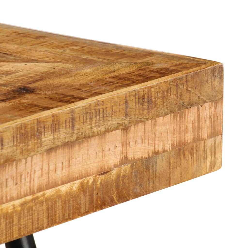 Scrittoio in Legno Massello di Mango 118x50x75 cm - homemem39