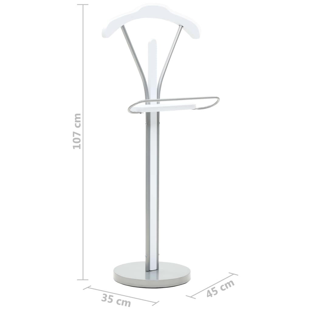 Servomuto 45x35x107 cm Bianco | homemem39