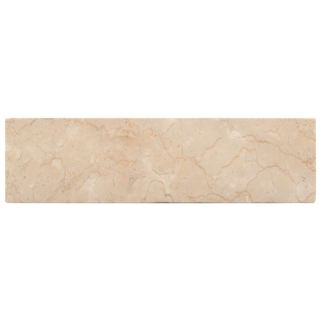 Lavello 45x30x12 cm Marmo Lucido Crema - homemem39