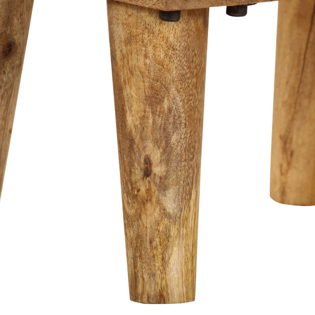 Comodino in Legno Massello di Mango 40x30x59,5 cm | homemem39