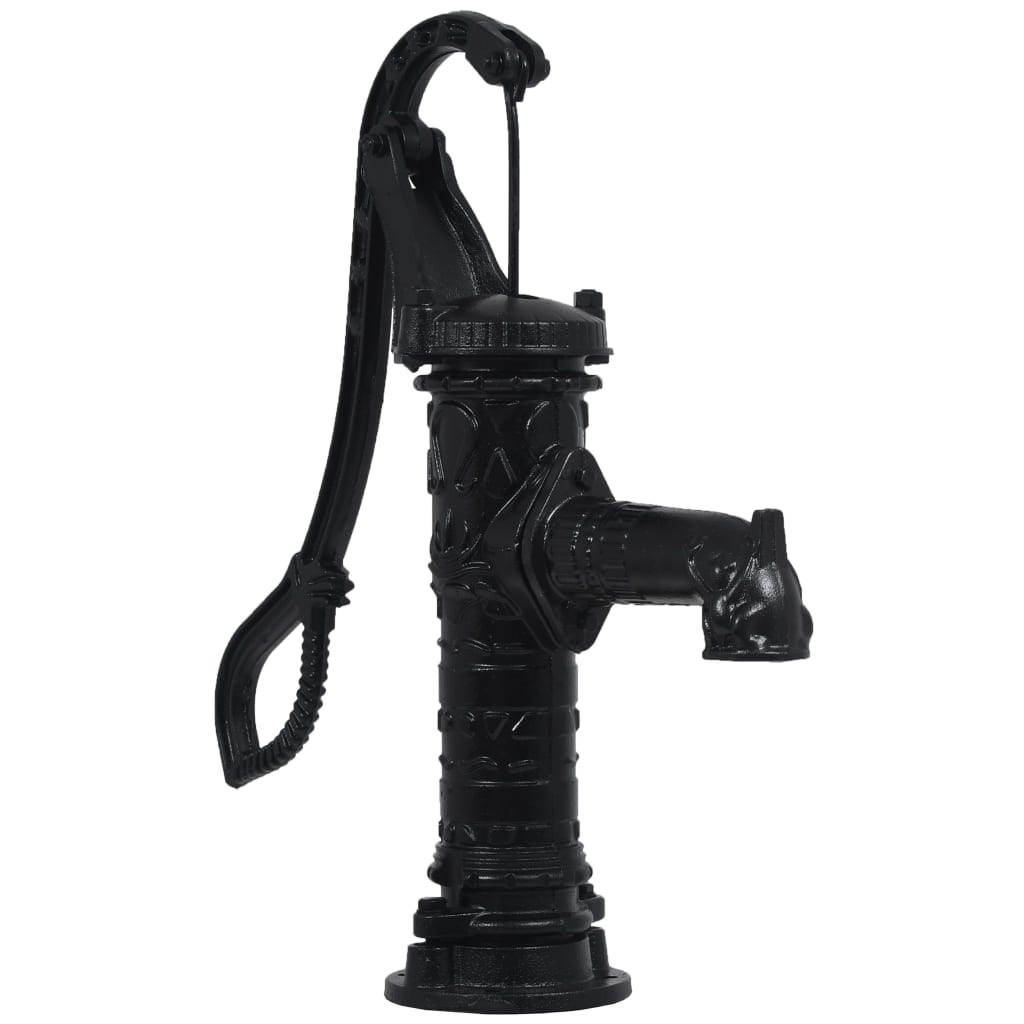 Pompa d'Acqua da Giardino con Supporto in Ghisa - homemem39