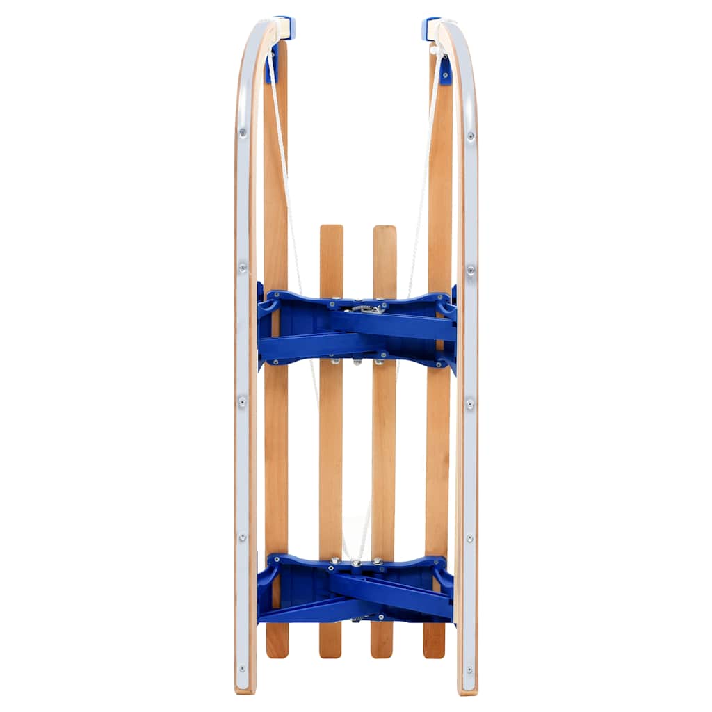 Slittino Pieghevole in Legno 110 cm - homemem39