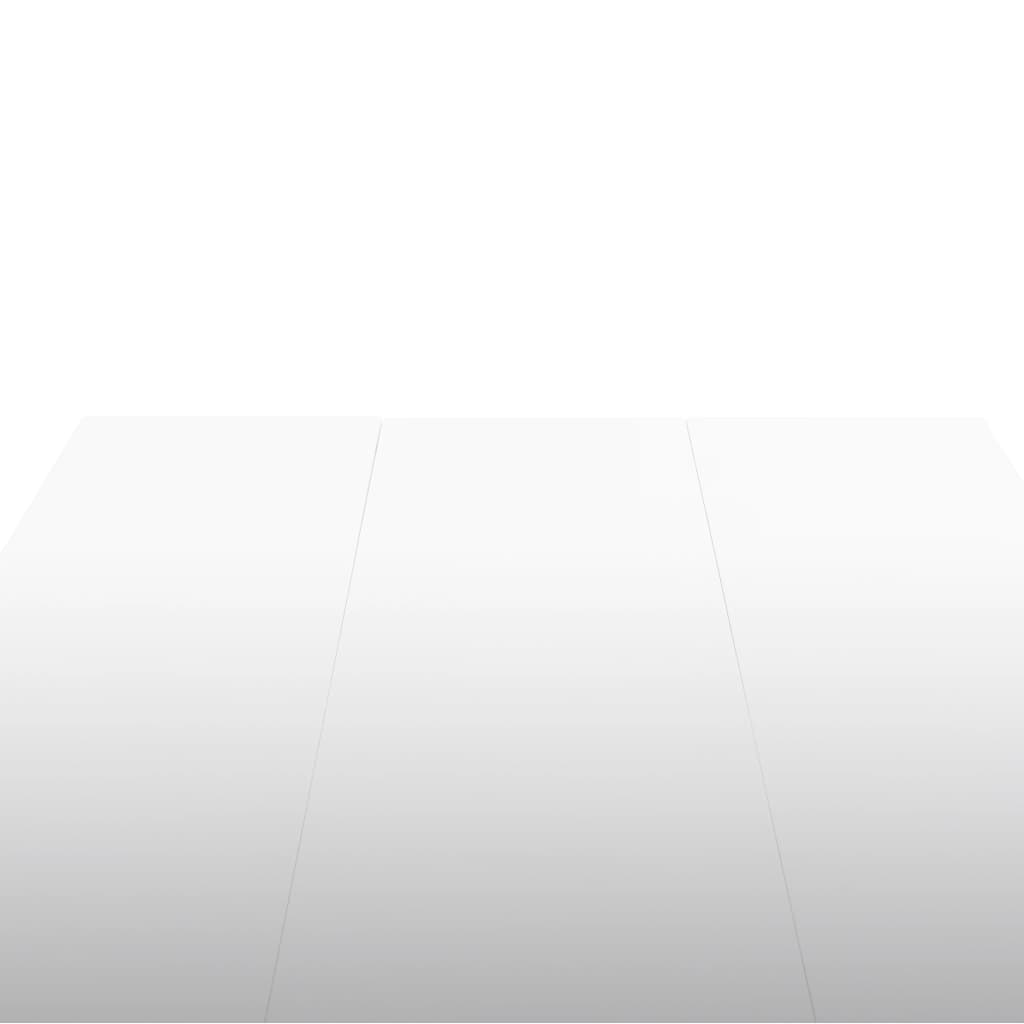 Tavolo da Pranzo 179x89x81 cm Bianco Lucido - homemem39