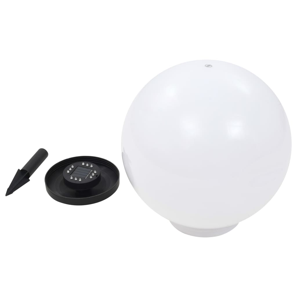 Lampada Solare Sferica da Esterni a LED RGB 40cm | homemem39