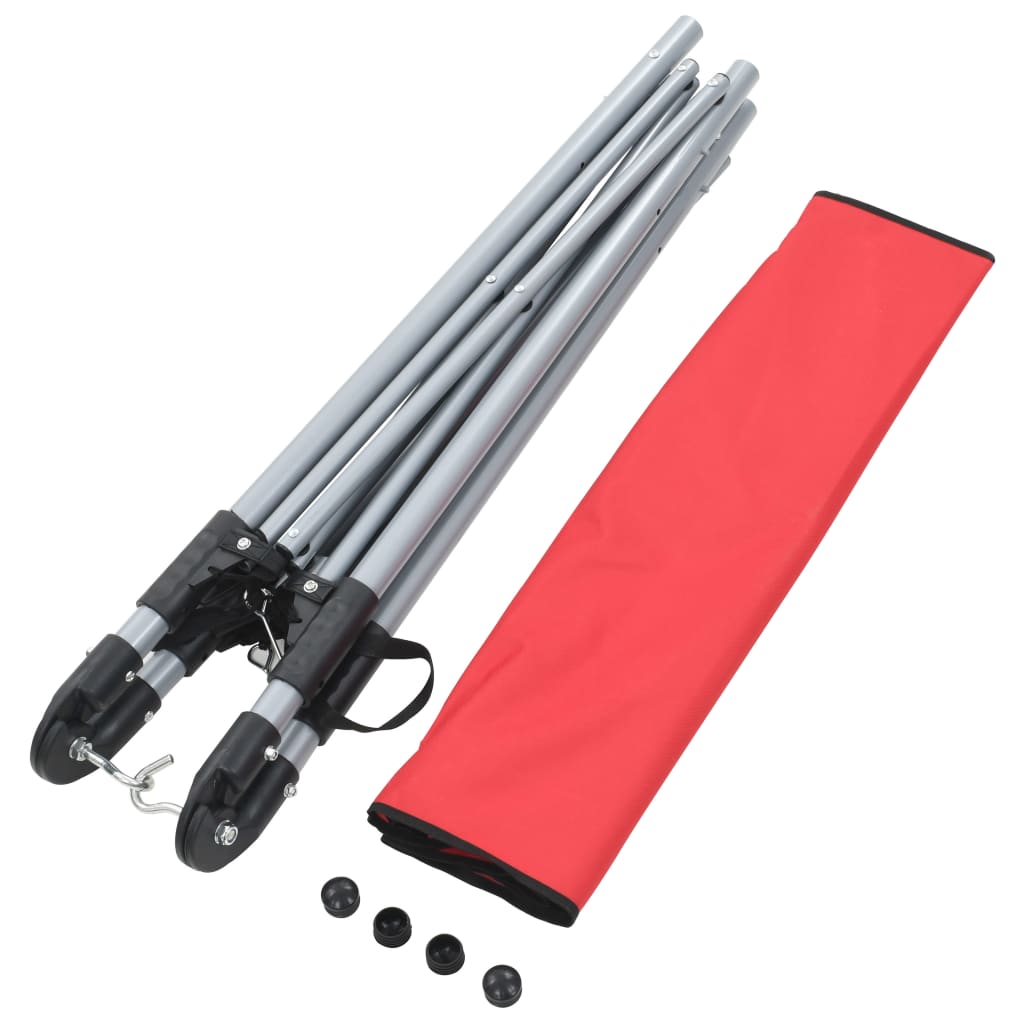 Amaca con Supporto Pieghevole Rossa - homemem39