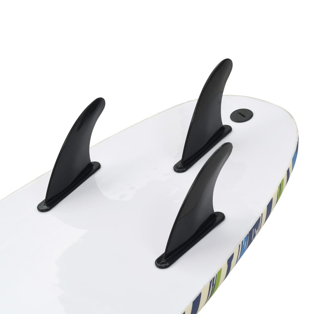 Tavola da Surf 170 cm Design a Foglia - homemem39