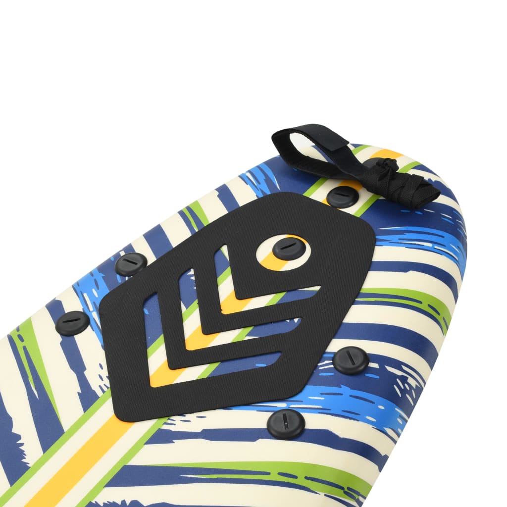 Tavola da Surf 170 cm Design a Foglia - homemem39