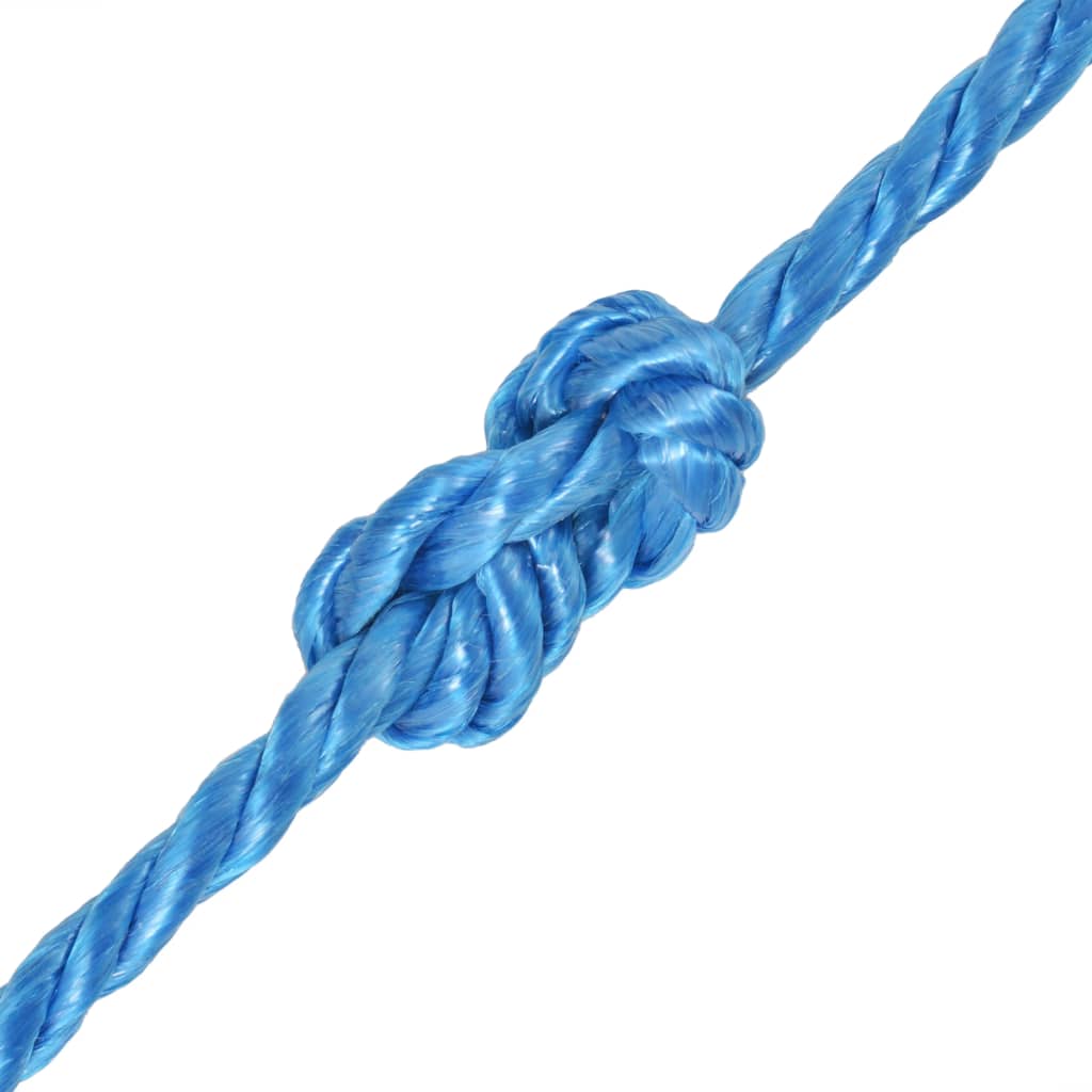 Corda Intrecciata in Polipropilene 12 mm 500 m Blu | homemem39