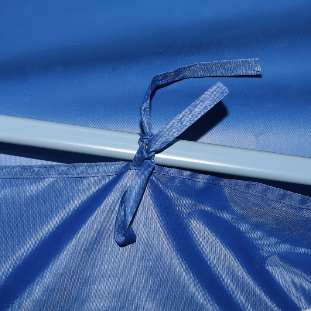 Tenda Pieghevole Pop-Up con 8 Pareti Laterali 870x291x315 cm Blu - homemem39