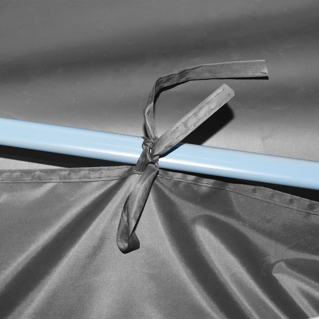 Tenda Pieghevole Pop-Up con 8 Pareti Laterali 870x291x315 cm Antracite - homemem39