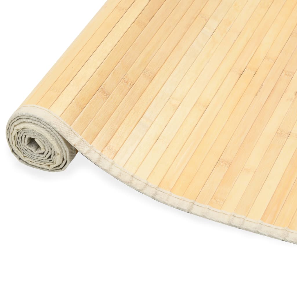 Tappeto in Bambù 80x200 cm Naturale - homemem39