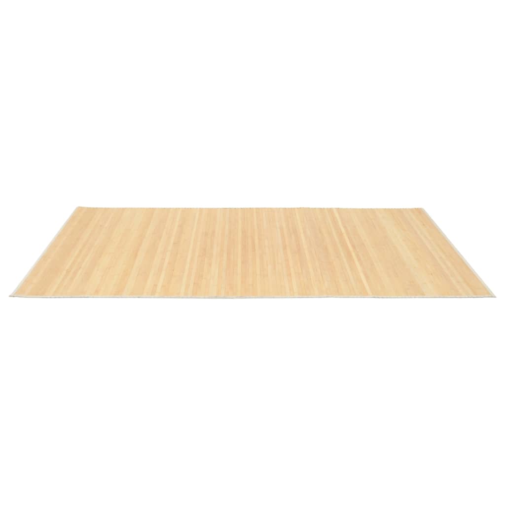 Tappeto in Bambù 100x160 cm Naturale - homemem39