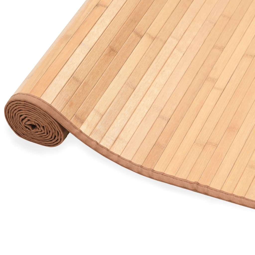 Tappeto in Bambù 80x200 cm Marrone - homemem39