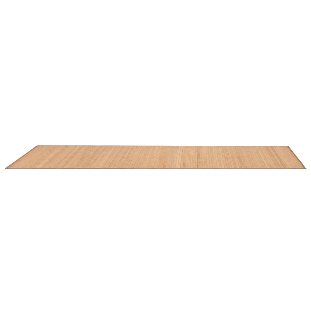 Tappeto in Bambù 80x300 cm Marrone - homemem39
