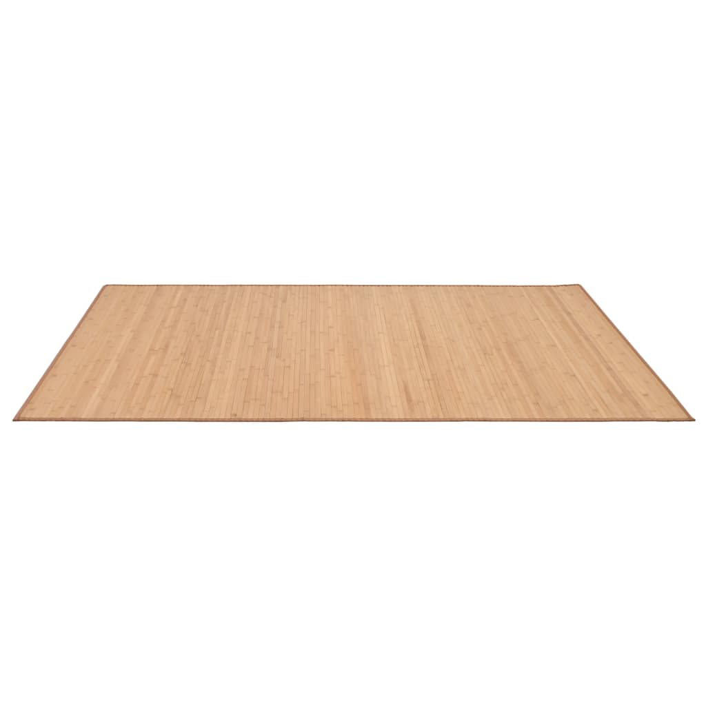 Tappeto in Bambù 100x160 cm Marrone - homemem39