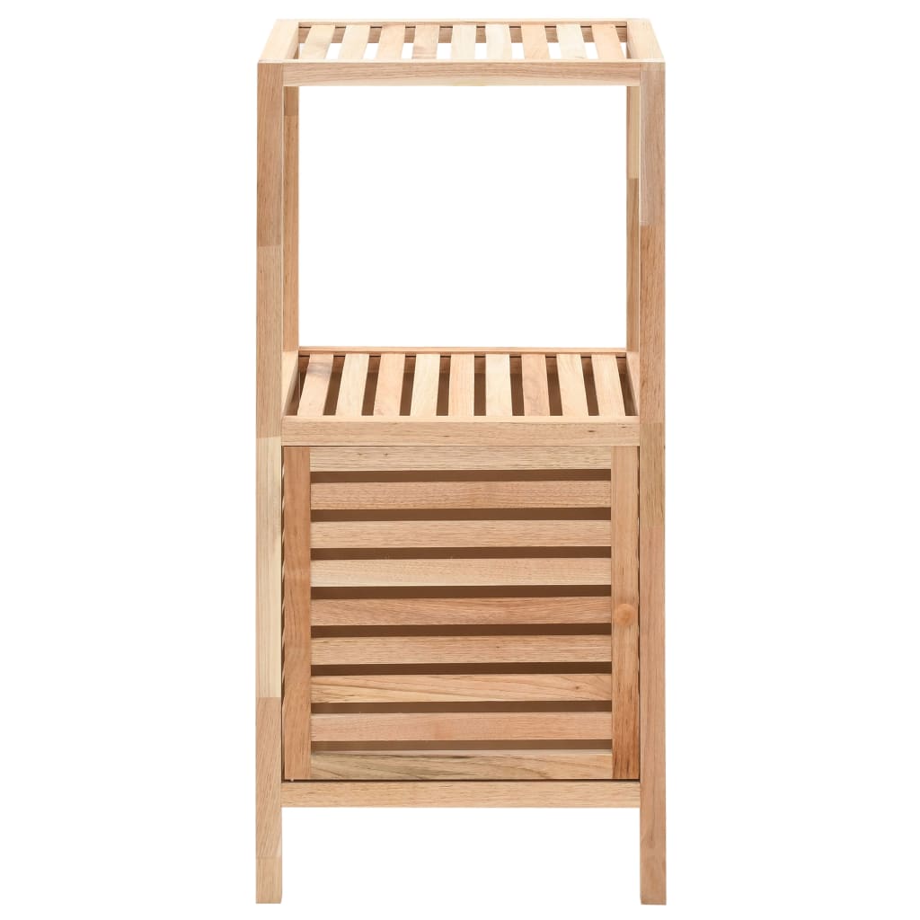 Armadietto da Bagno in Legno Massello di Noce 39,5x35,5x86 cm - homemem39
