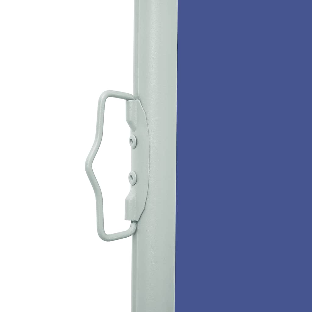 Tenda da Sole Laterale Retrattile 160 x 500 cm Blu - homemem39