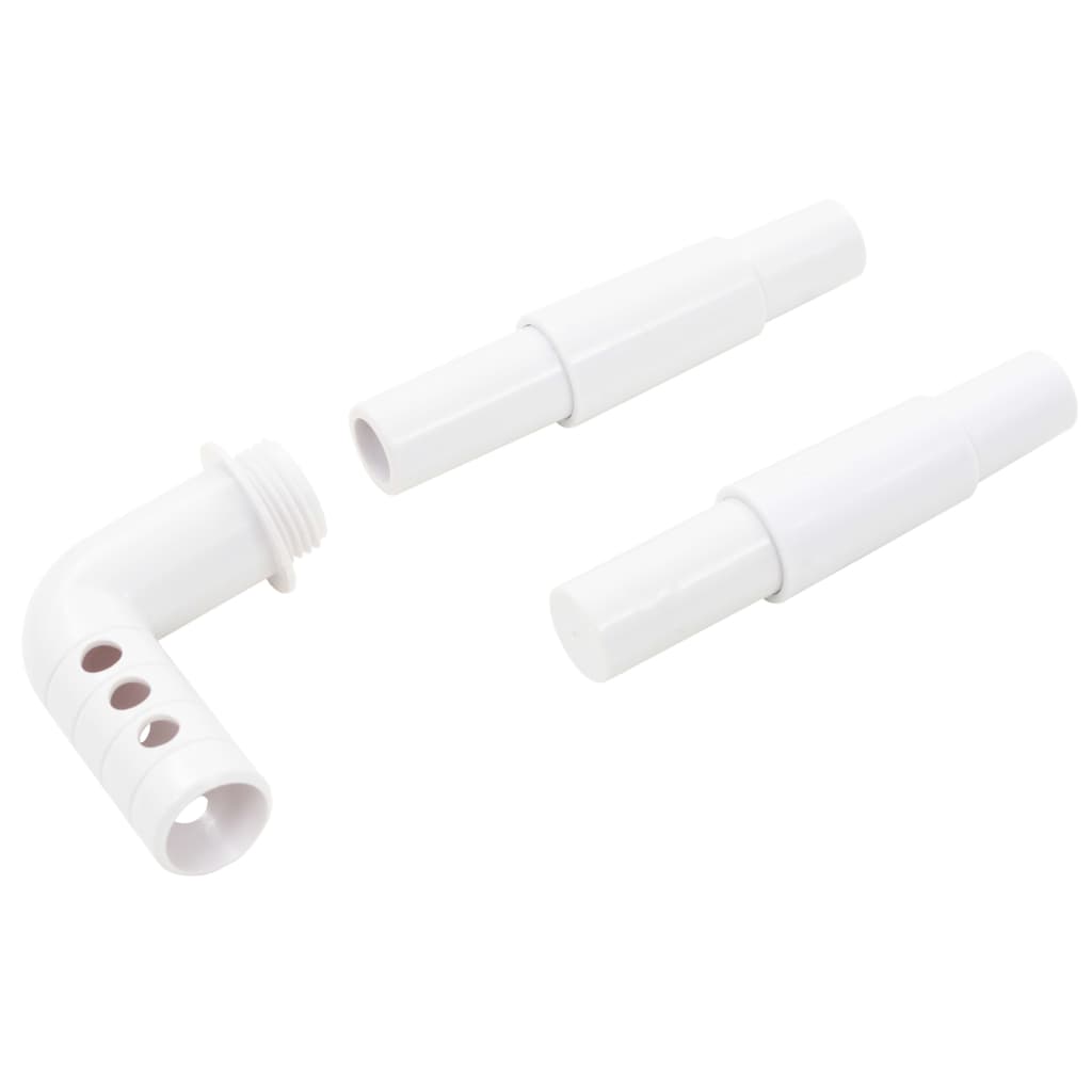 Fontana da Piscina 13 pz Bianco - homemem39