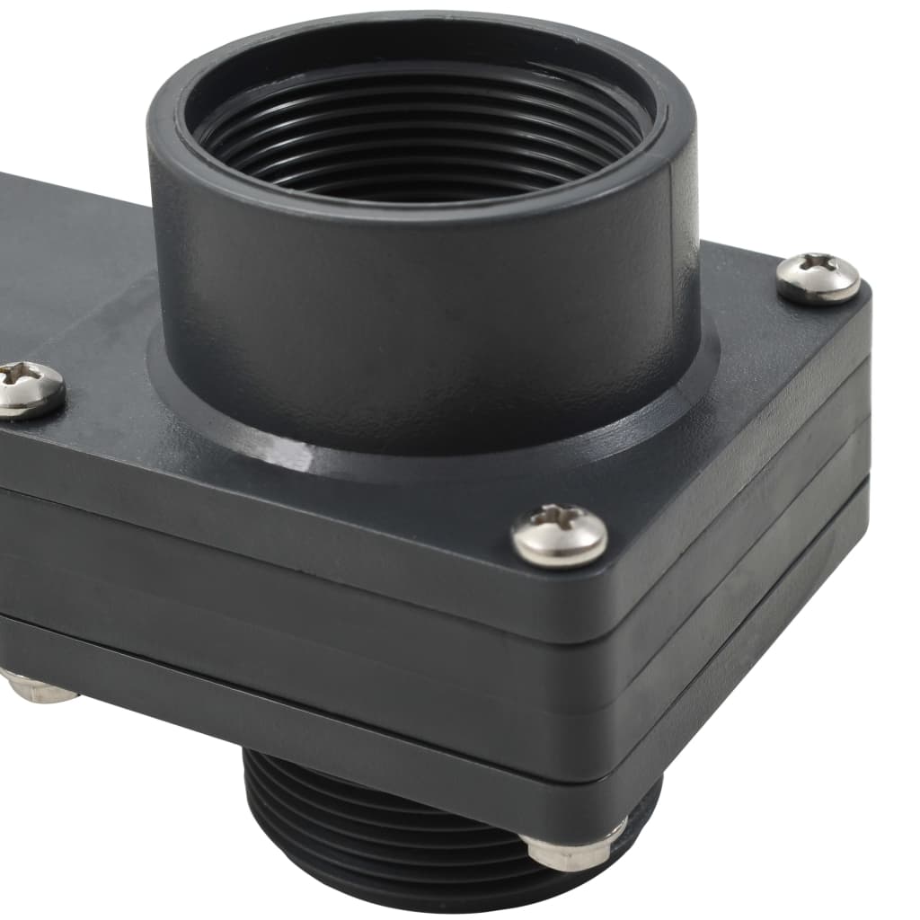 Valvola a Saracinesca per Piscina 2 pz 1,5"