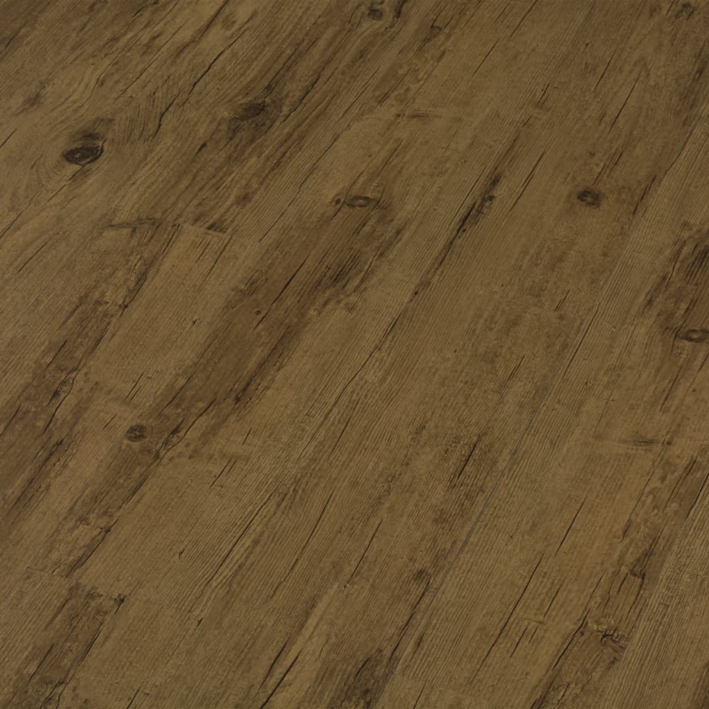 Listoni Pavimenti Autoadesivi 4,46 m² 3 mm PVC Marrone Naturale - homemem39