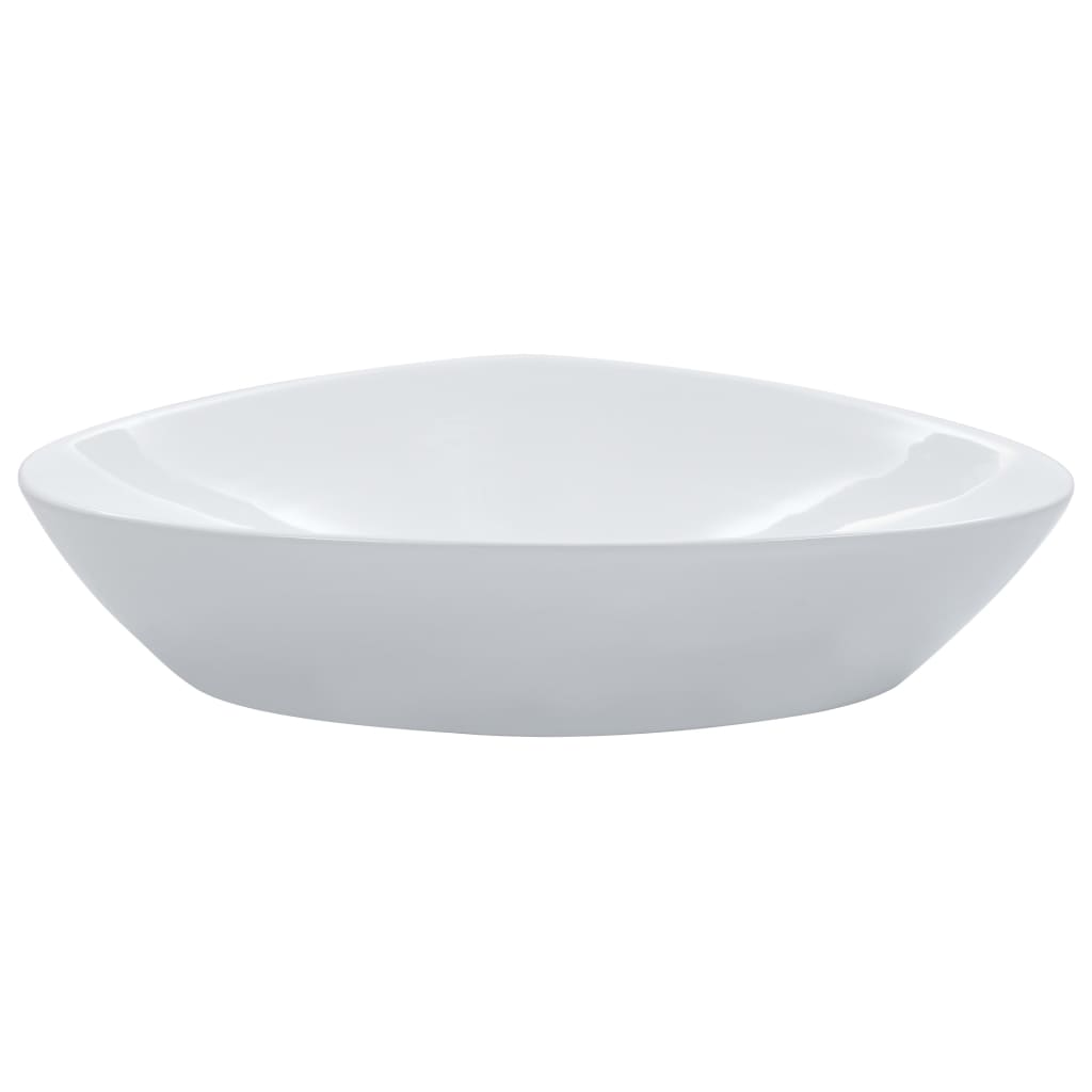 Lavandino 58,5x39x14 cm in Ceramica Bianco - homemem39