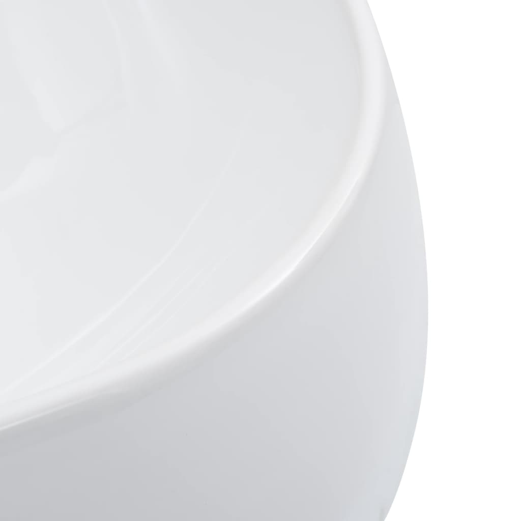 Lavandino 44,5x39,5x14,5 cm in Ceramica Bianco