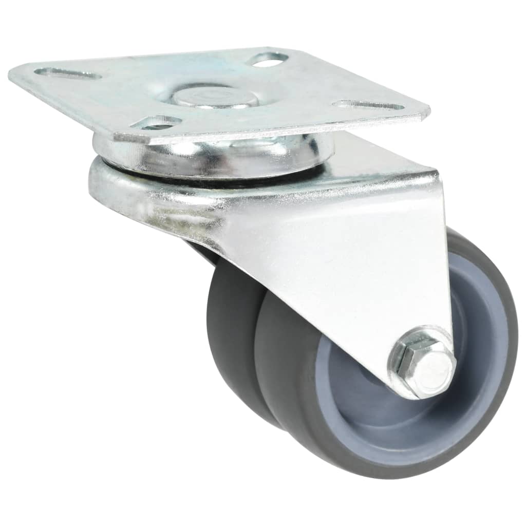 Ruote Girevoli Gemellate 4 pz 50 mm - homemem39