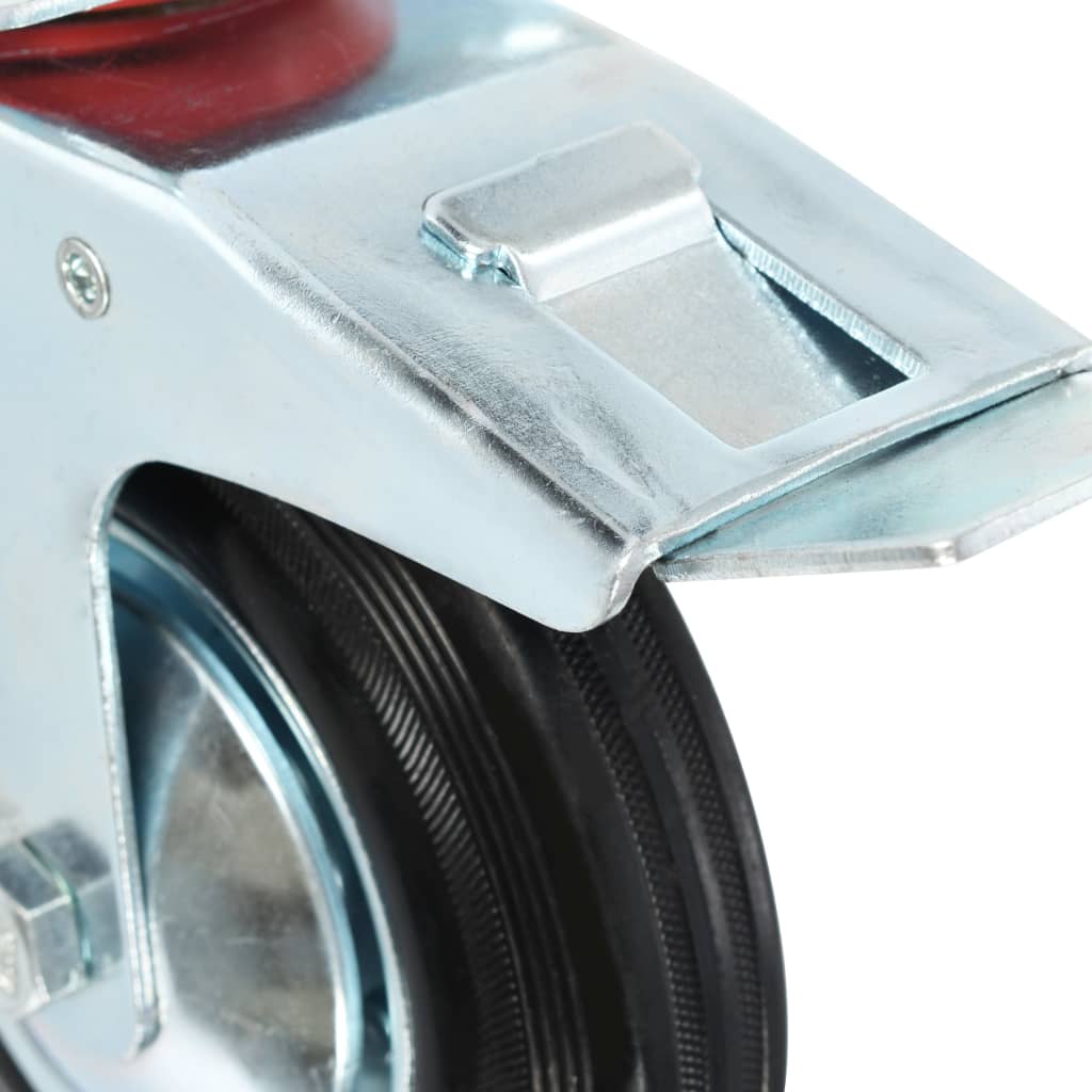 Ruote Girevoli con Doppio Freno 4 pz 160 mm - homemem39