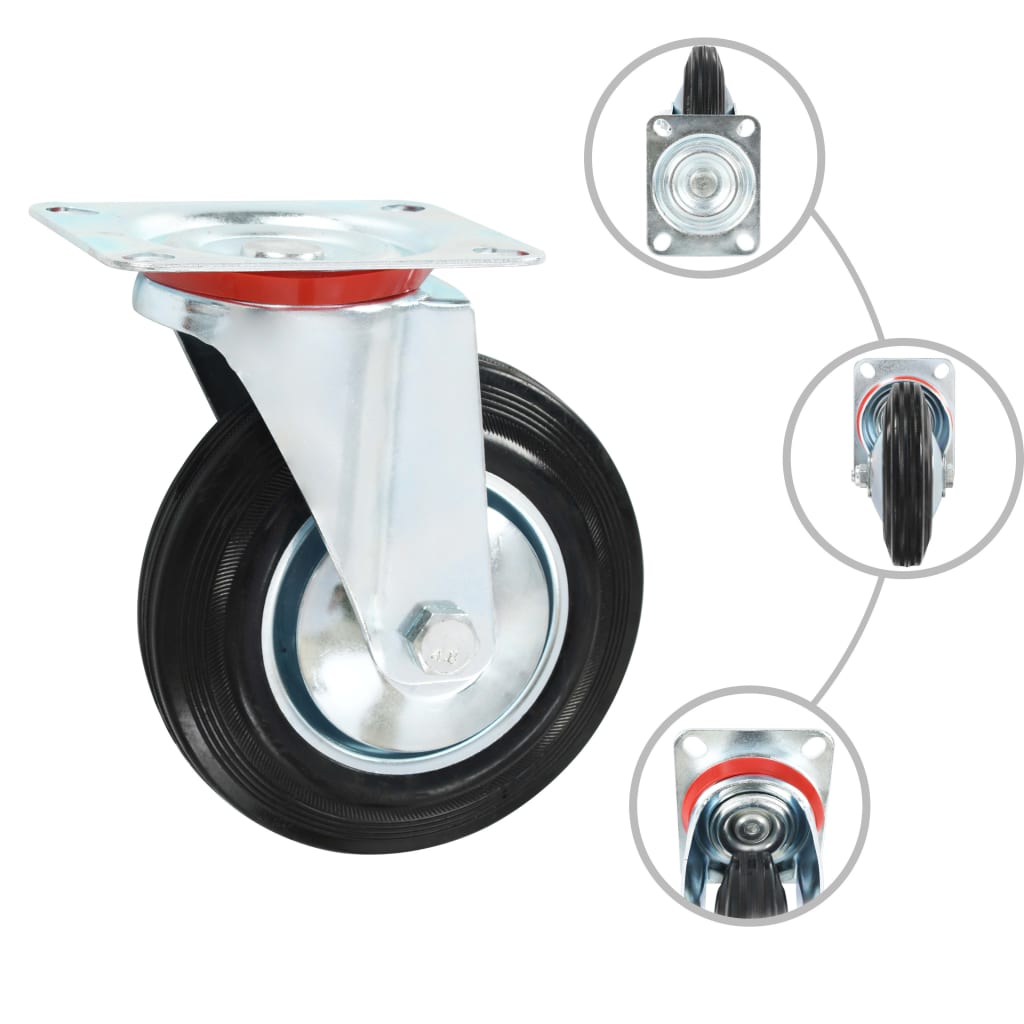 Rotelle Girevoli 4 pz 160 mm - homemem39