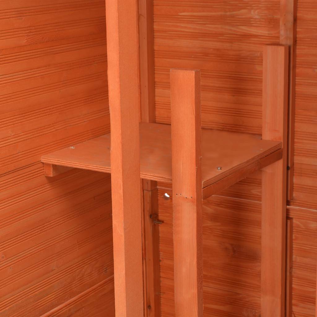 Capanno per Attrezzi in Legno 71x60x213 cm | homemem39