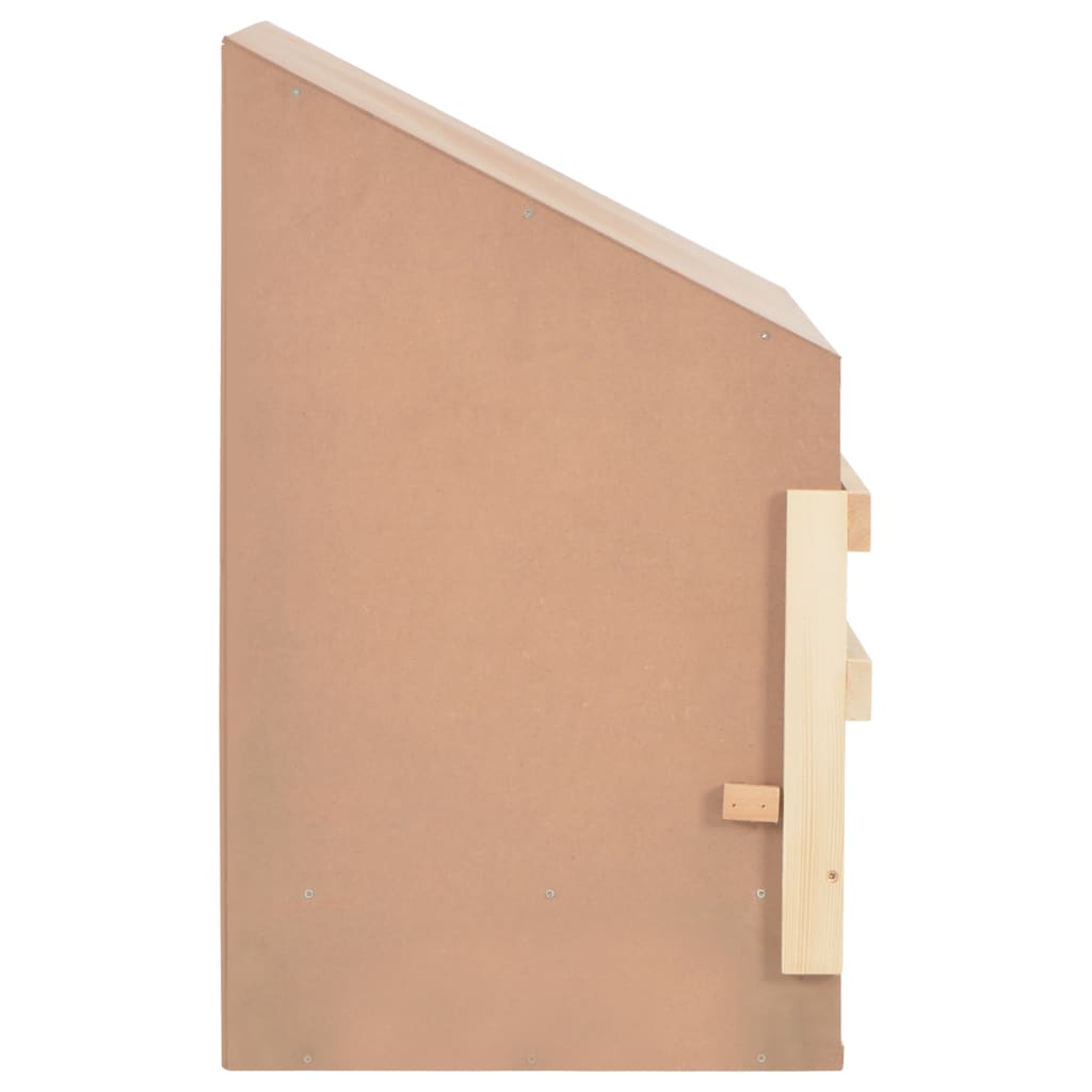 Casetta Cova per Galline 3 Scomparti 93x40x65 cm Legno di Pino - homemem39