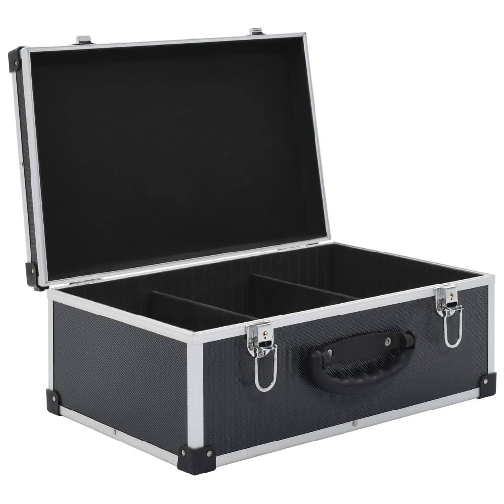 Custodia CD per 60 CD in Alluminio ABS Nero - homemem39