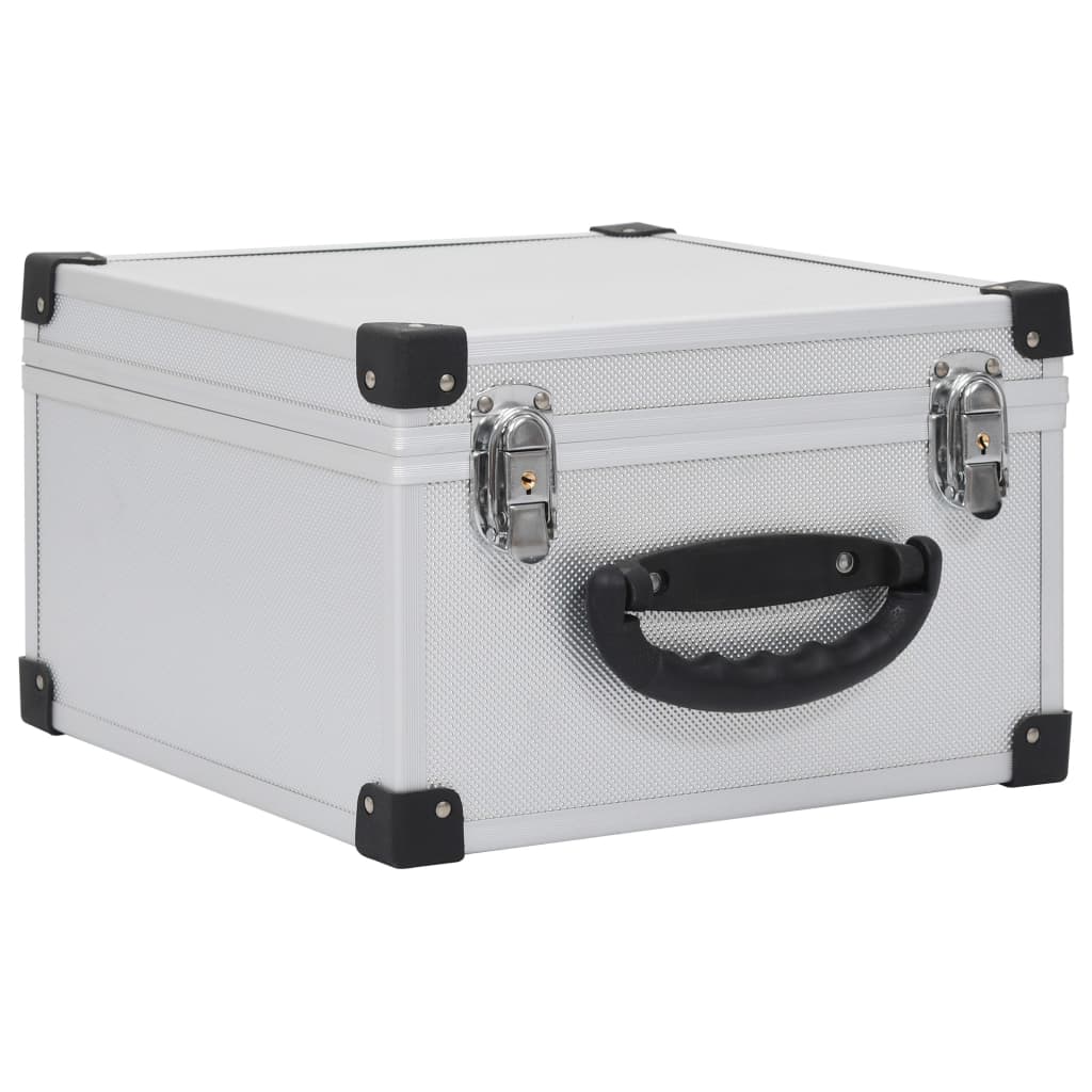 Custodia CD per 40 CD in Alluminio ABS Argento - homemem39